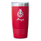 Ladybugs & Gingham Red Polar Camel Tumbler - 20oz - Single Sided - Approval