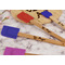 Ladybugs & Gingham Silicone Spatula - Blue - Lifestyle