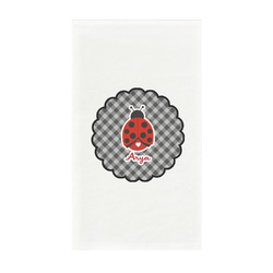 Ladybugs & Gingham Guest Paper Towels - Full Color - Standard (Personalized)