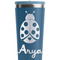 Ladybugs & Gingham Steel Blue RTIC Everyday Tumbler - 28 oz. - Close Up