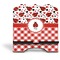 Ladybugs & Gingham Stylized Tablet Stand - Front without iPad