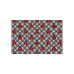 Ladybugs & Gingham Small Tissue Papers Sheets - Heavyweight