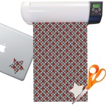 Ladybugs & Gingham Sticker Vinyl Sheet (Permanent)