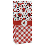 Ladybugs & Gingham Wine Gift Bags (Personalized)