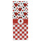 Ladybugs & Gingham Wine Gift Bag - Matte - Front