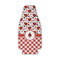 Ladybugs & Gingham Zipper Bottle Cooler - Set of 4 - FRONT