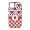 Ladybugs & Gingham iPhone 14 Tough Case - Back