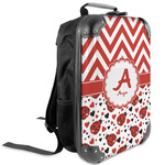 Ladybugs & Chevron Kids Hard Shell Backpack (Personalized)