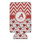 Ladybugs & Chevron 16oz Can Sleeve - Set of 4 - FRONT