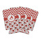 Ladybugs & Chevron 16oz Can Sleeve - Set of 4 - MAIN