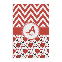 Ladybugs & Chevron Posters - Matte - 20x30 (Personalized)