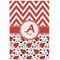 Ladybugs & Chevron 24x36 - Matte Poster - Front View