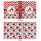 Ladybugs & Chevron 3 Ring Binders - Full Wrap - 1" - APPROVAL