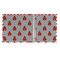 Ladybugs & Chevron 3 Ring Binders - Full Wrap - 1" - OPEN INSIDE