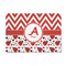 Ladybugs & Chevron 4'x6' Patio Rug - Front/Main