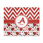 Ladybugs & Chevron 8' x 10' Indoor Area Rug (Personalized)