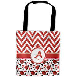 Ladybugs & Chevron Auto Back Seat Organizer Bag (Personalized)