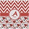 Ladybugs & Chevron Ceramic Tile Hot Pad