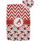 Ladybugs & Chevron Crib Fitted Sheet - Apvl