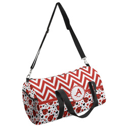Ladybugs & Chevron Duffel Bag - Small (Personalized)