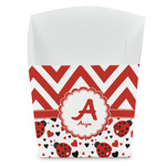 Ladybugs & Chevron French Fry Favor Boxes (Personalized)