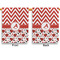 Ladybugs & Chevron Garden Flags - Large - Double Sided - APPROVAL