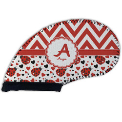 Ladybugs & Chevron Golf Club Iron Cover - Single (Personalized)