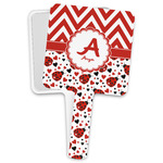 Ladybugs & Chevron Hand Mirror (Personalized)