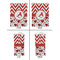 Ladybugs & Chevron Jewelry Gift Bag - Matte - Approval