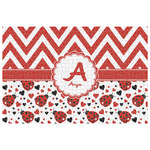 Ladybugs & Chevron Jigsaw Puzzle - 1000-piece (Personalized)