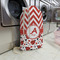 Ladybugs & Chevron Large Laundry Bag - In Context