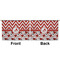 Ladybugs & Chevron Large Zipper Pouch Approval (Front and Back)