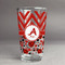 Ladybugs & Chevron Pint Glass - Full Fill w Transparency - Front/Main