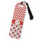 Ladybugs & Chevron Plastic Bookmarks - Front