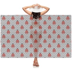 Ladybugs & Chevron Sheer Sarong