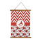 Ladybugs & Chevron Wall Hanging Tapestry - Portrait - MAIN