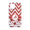 Ladybugs & Chevron iPhone 13 Mini Tough Case - Back