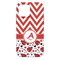 Ladybugs & Chevron iPhone 13 Pro Max Tough Case - Back