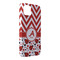 Ladybugs & Chevron iPhone 14 Plus Case - Angle