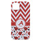 Ladybugs & Chevron iPhone 14 Plus Case - Back