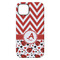 Ladybugs & Chevron iPhone 14 Pro Max Tough Case - Back