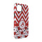 Ladybugs & Chevron iPhone 14 Tough Case - Angle