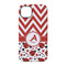 Ladybugs & Chevron iPhone 14 Tough Case - Back