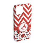 Ladybugs & Chevron iPhone Case - Plastic - iPhone 15 (Personalized)