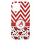 Ladybugs & Chevron iPhone 15 Plus Case - Back