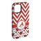 Ladybugs & Chevron iPhone 15 Pro Max Tough Case - Angle