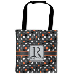 Gray Dots Auto Back Seat Organizer Bag (Personalized)