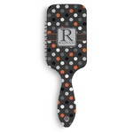 Gray Dots Hair Brushes (Personalized)