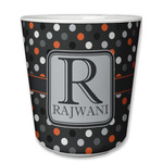 Gray Dots Plastic Tumbler 6oz (Personalized)