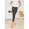 Gray Dots Ladies Leggings - LIFESTYLE 2